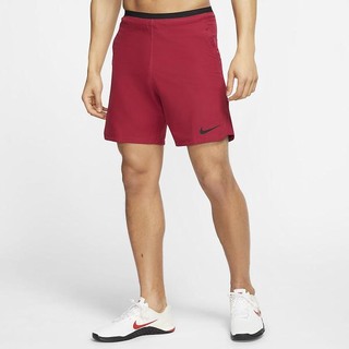 Pantaloni Scurti Nike Pro Flex Rep Barbati Rosii | IMHD-20831